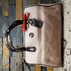 Coach wool purse ~ super cute!
